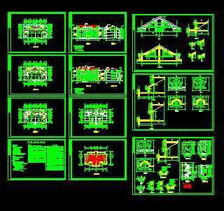 住宅建筑施工图与户型平面图 免费下载资源与工程要点